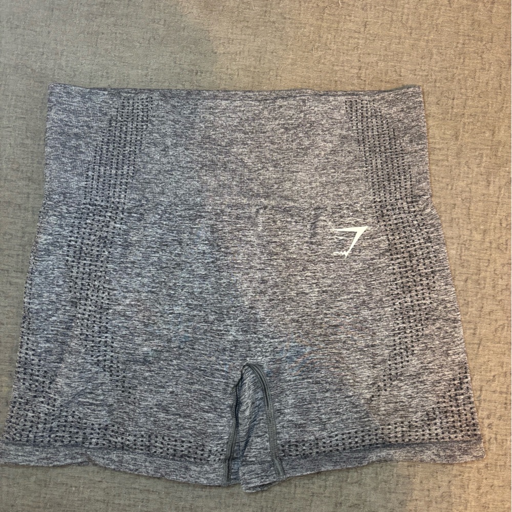 Gymshark seamless shorts size small gray
